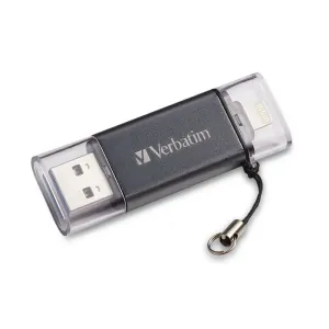 Verbatim 49304 Memoria Doble Usb 3.0 16gb Lightning Grafito