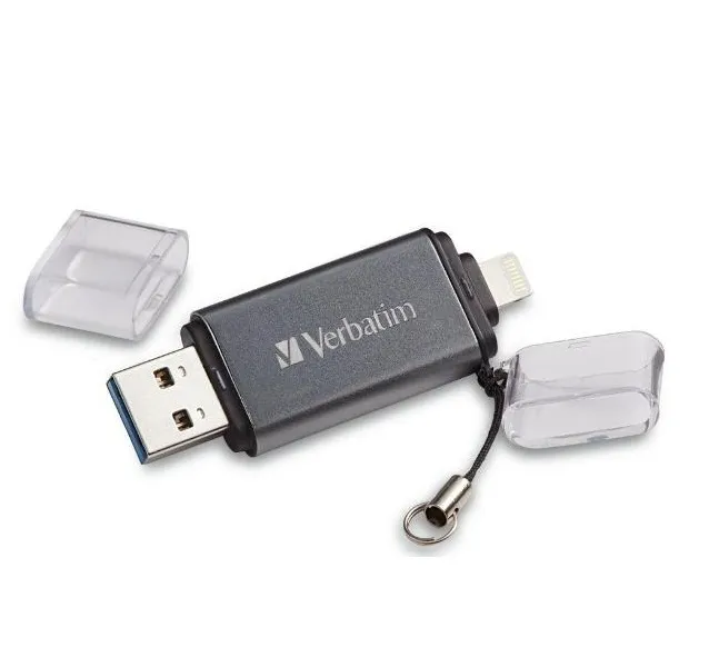 Verbatim 49304 Memoria Doble Usb 3.0 16gb Lightning Grafito