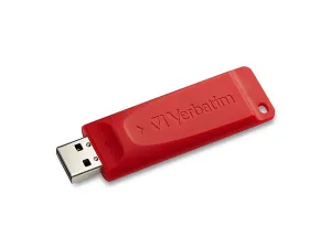 Verbatim 95507 Memoria 8 Gb Usb 2.0 Drive Roja Retractil Store N Go