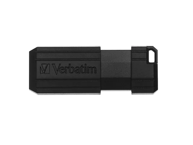 Verbatim Pin Stripe Memoria Usb ,16 Gb, Usb 2.0, Negro 49063