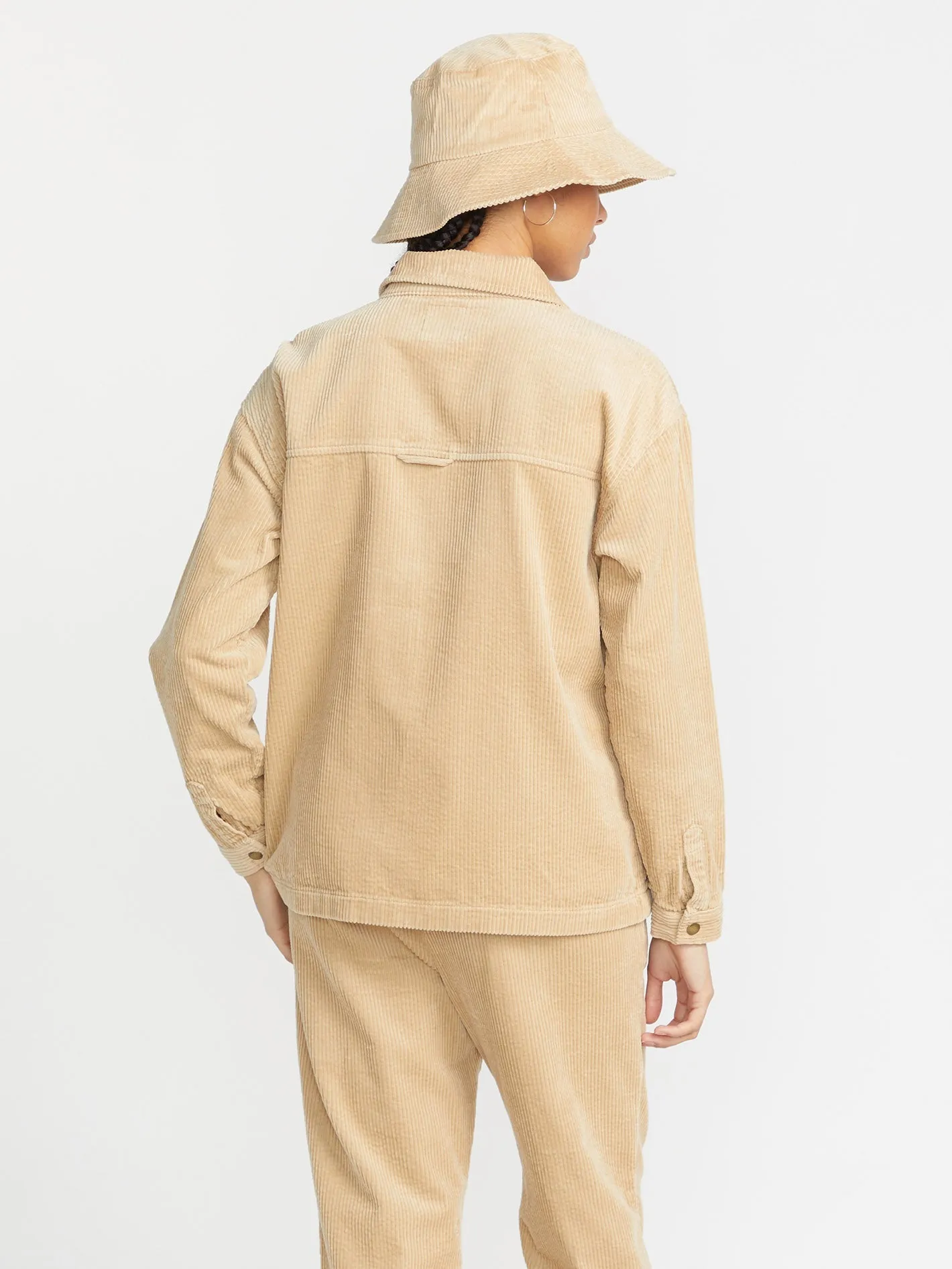 Veste Stone Street Shacket - KHAKI