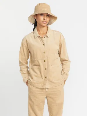 Veste Stone Street Shacket - KHAKI