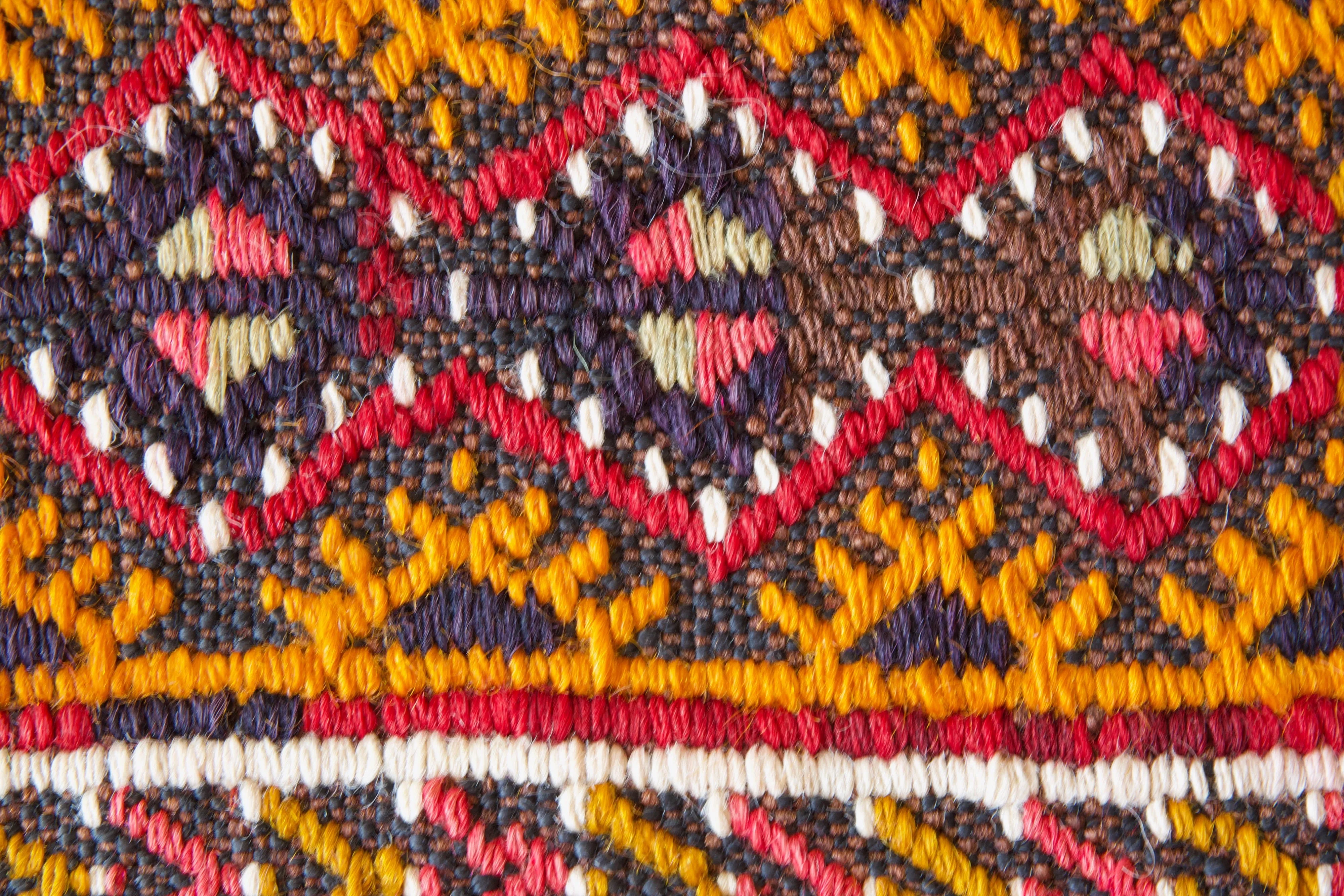 Vintage Mini Cicim Kilim Rug 2'7"x4'1"