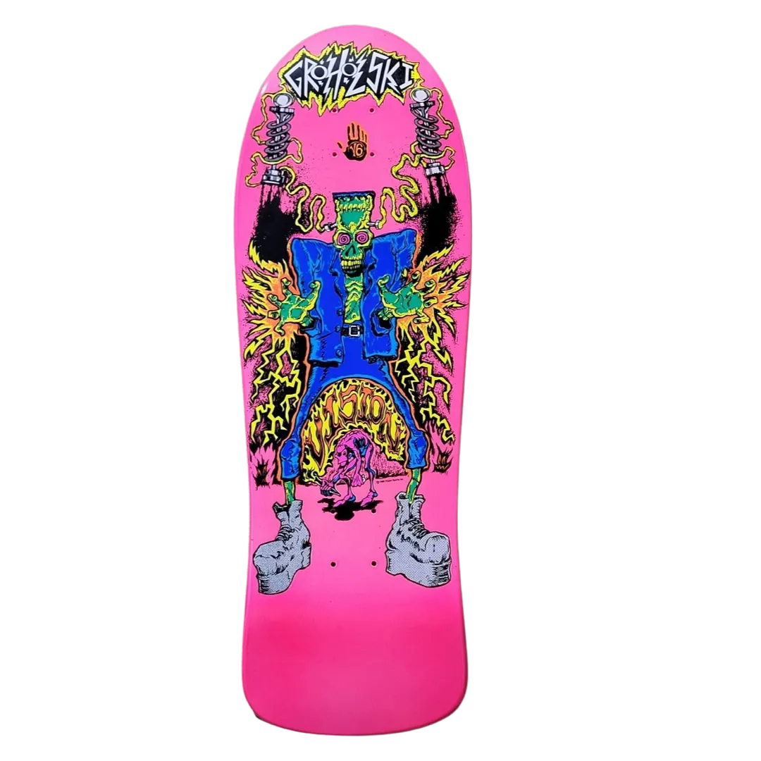 Vision Groholski Frankenstein "Double Take" Pink 10.25" Skateboard Deck