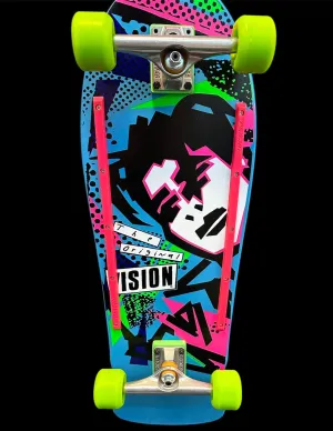Vision Mark Gonzales Original MG Blue 10" Complete Skateboard