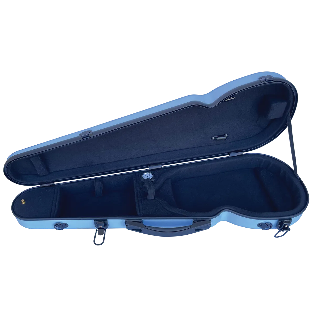Vivo Polycarbonate Shaped Violin Case 4/4 Blue