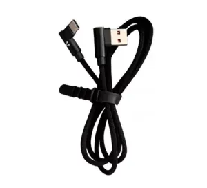 Vorago Cab 307 Cable Usb A Tipo C 2.4 A 90 Grados Negro