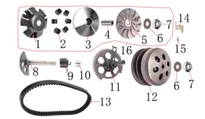 Vs125 Clutch