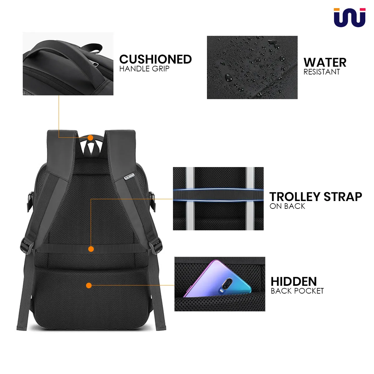WALKENT 15.6" Laptop Bag - Model Marco