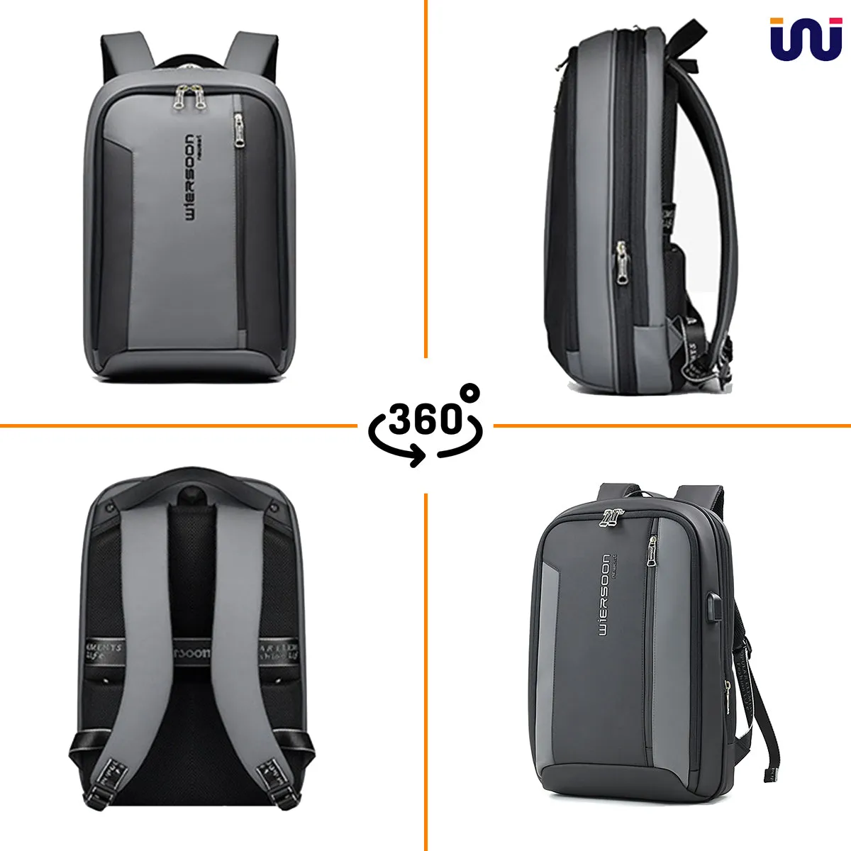 WALKENT 15.6" Laptop Bag - Model Sleeko