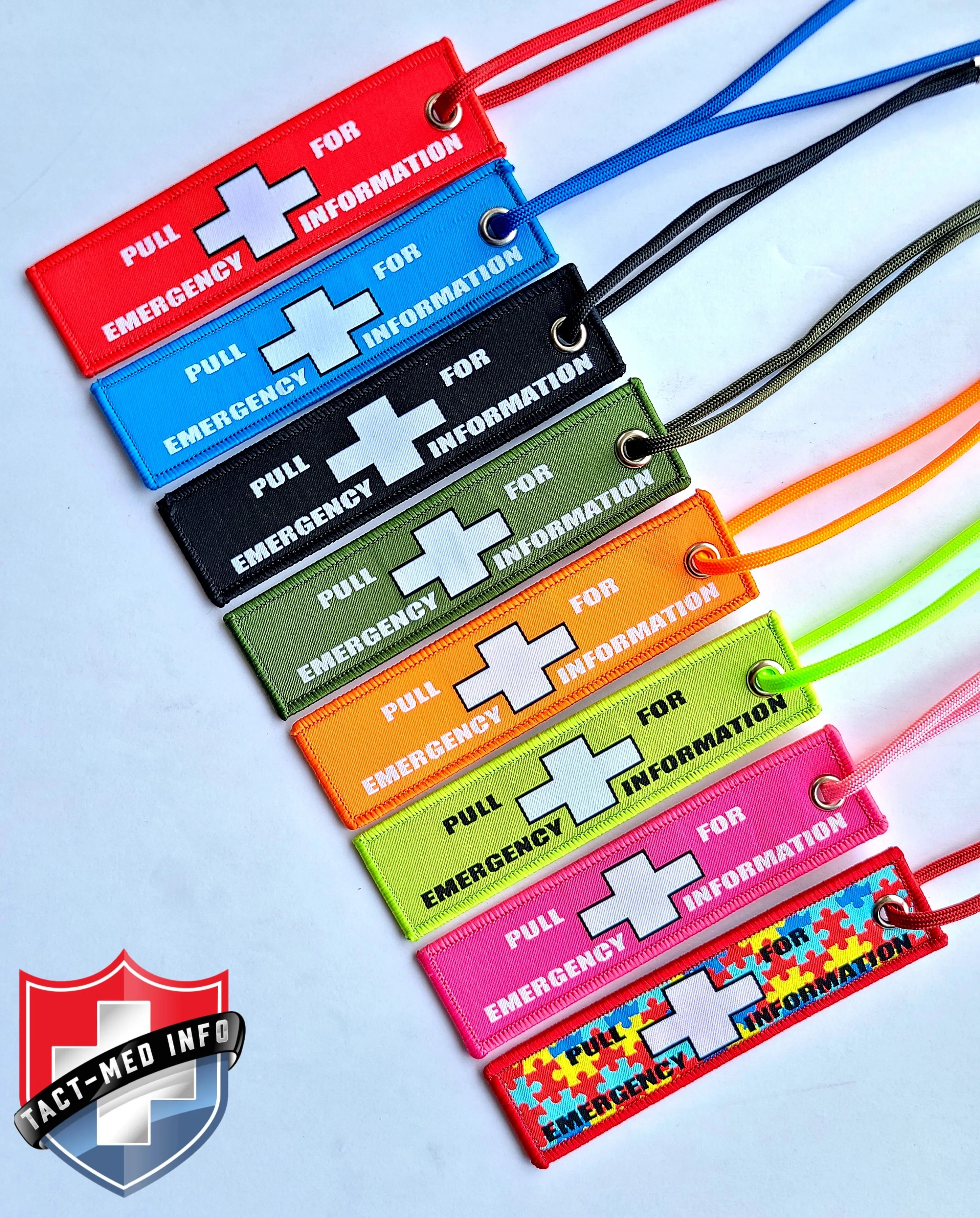 Wallet Size Tact-Med Emergency Info Card