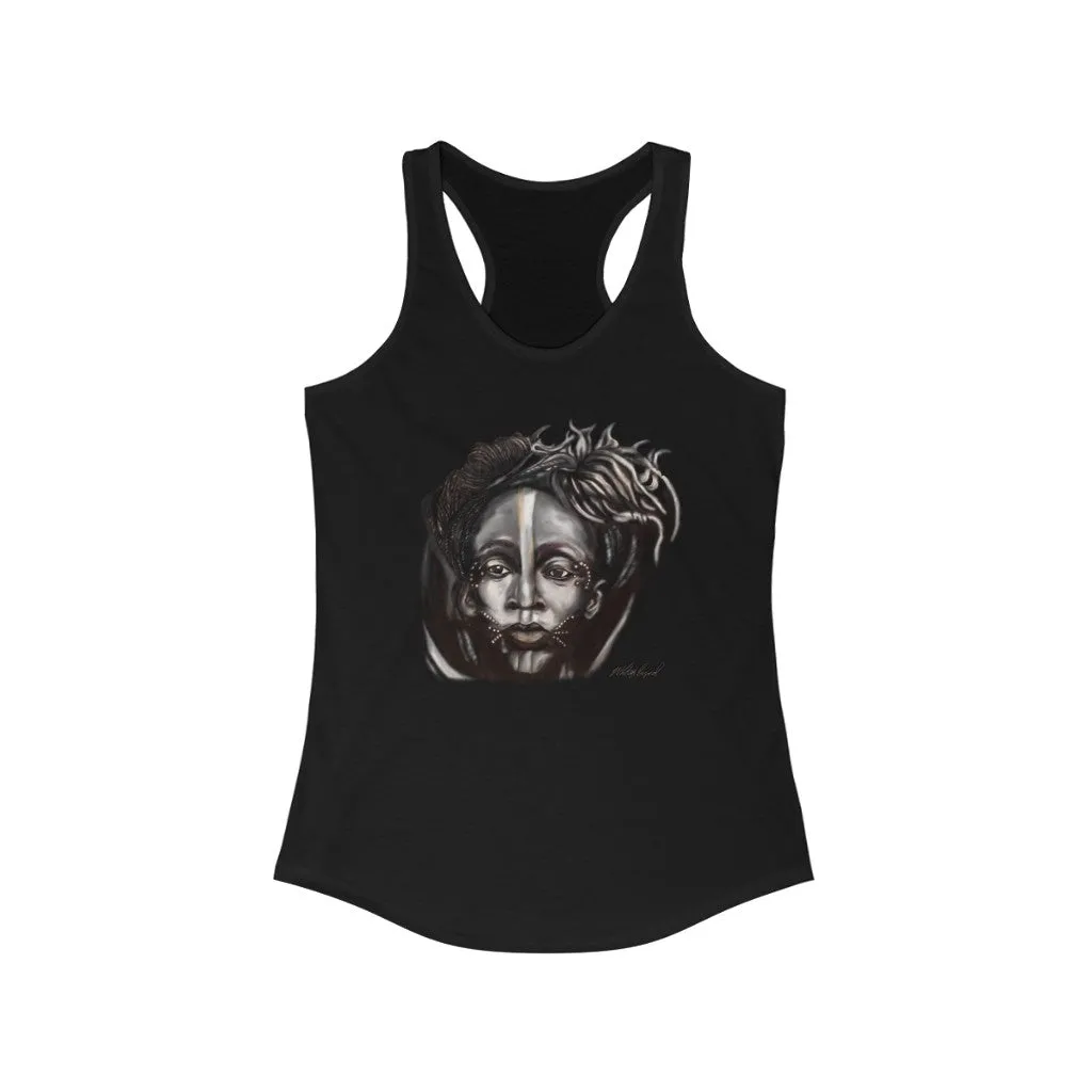 WARRIOR PRINCESS - Women's Ideal Racerback Tank