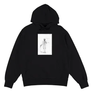 WELCOME X BATMAN DEVIL HORNS HOODED SWEATSHIRT