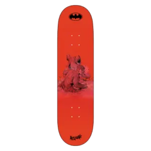 WELCOME X BATMAN KNOCKOUT 8.25" SKATEBOARD DECK