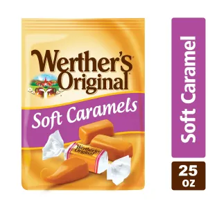 Werthers Original Soft Caramel Candy, 25 oz Bulk Bag
