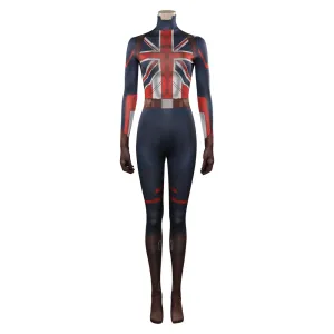 What If -Peggy Carter Cosplay Costume Outfits Halloween Carnival Suit