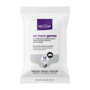 Wholesale No More Germs Anti-Bacterial Cleansing Wipes - Displayer of 12