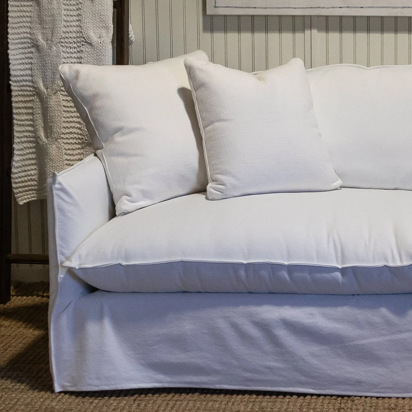 Willow Oversized Sofa - Slipcovered