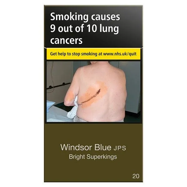 Windsor Blue Superking Bright Cigarettes