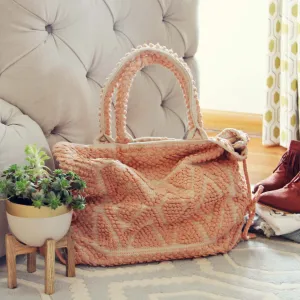 Winter Peach Tote