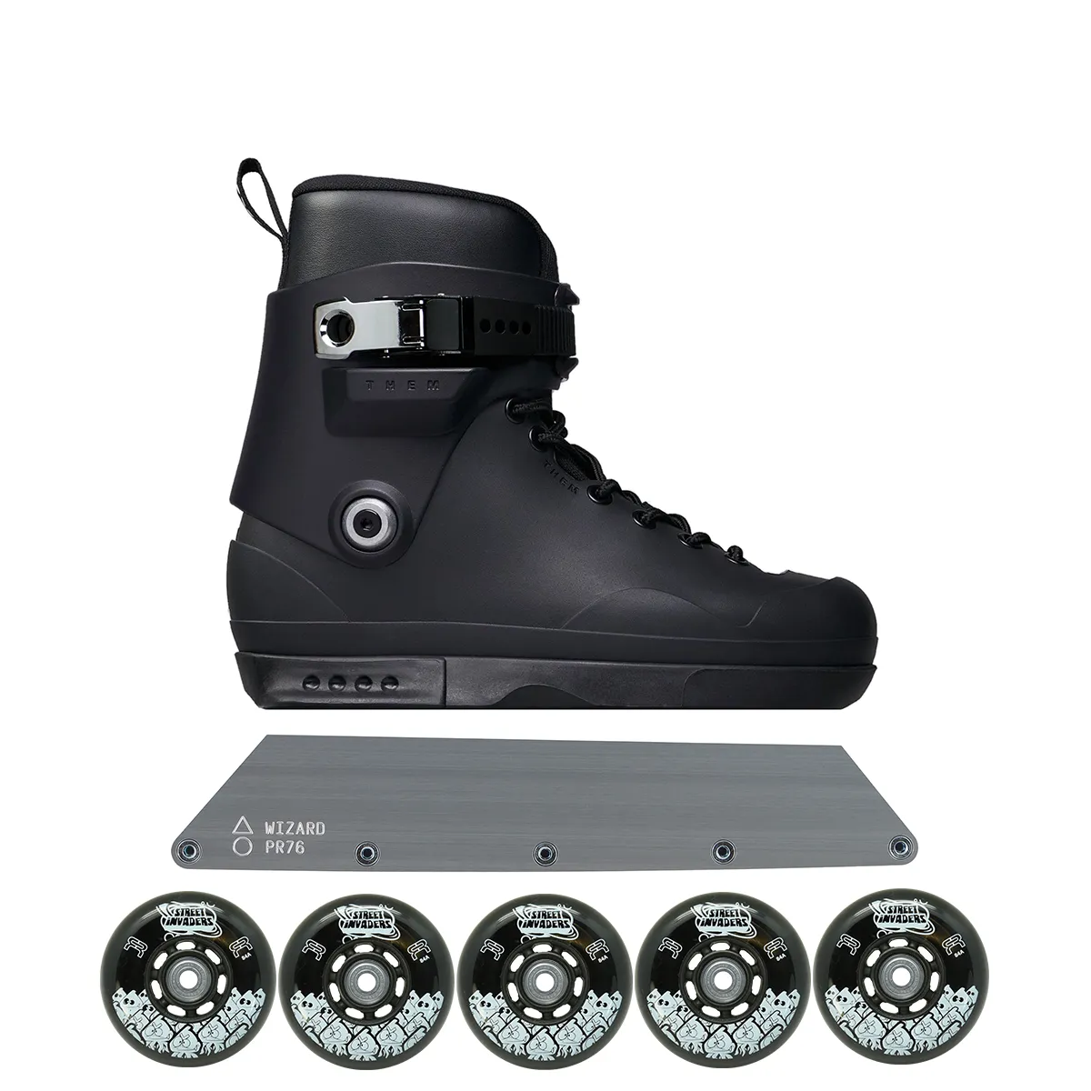 Wizard PR - Them Skates 909 - Black