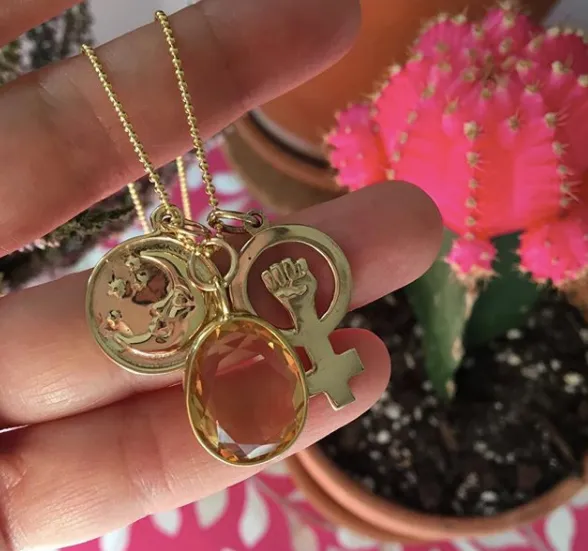 Woman Power Charm