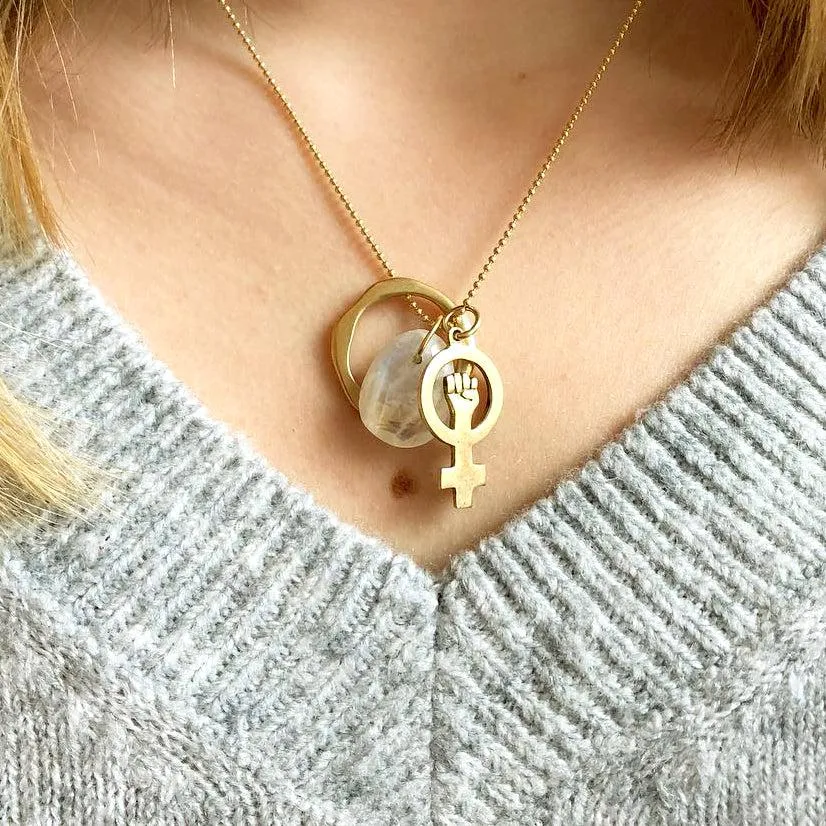Woman Power Charm