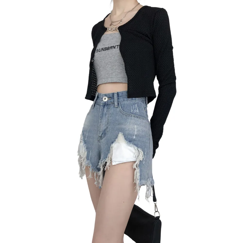 Women's Street Ripped Shorts