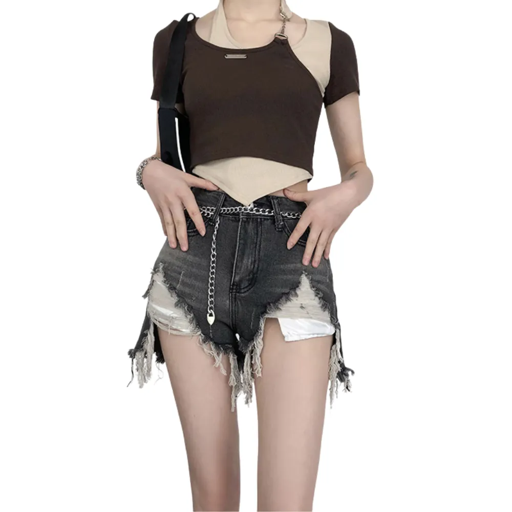 Women's Street Ripped Shorts