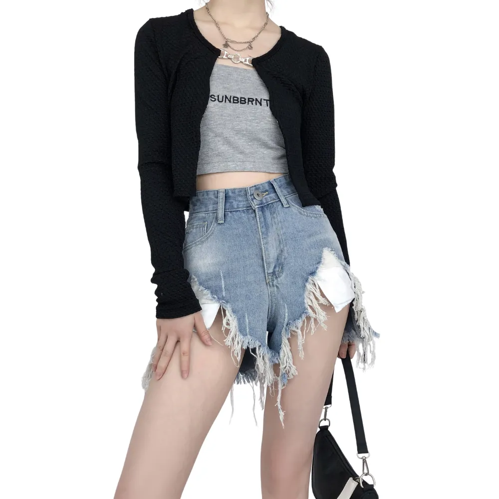 Women's Street Ripped Shorts