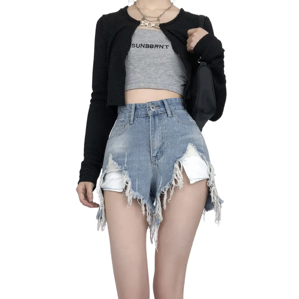 Women's Street Ripped Shorts