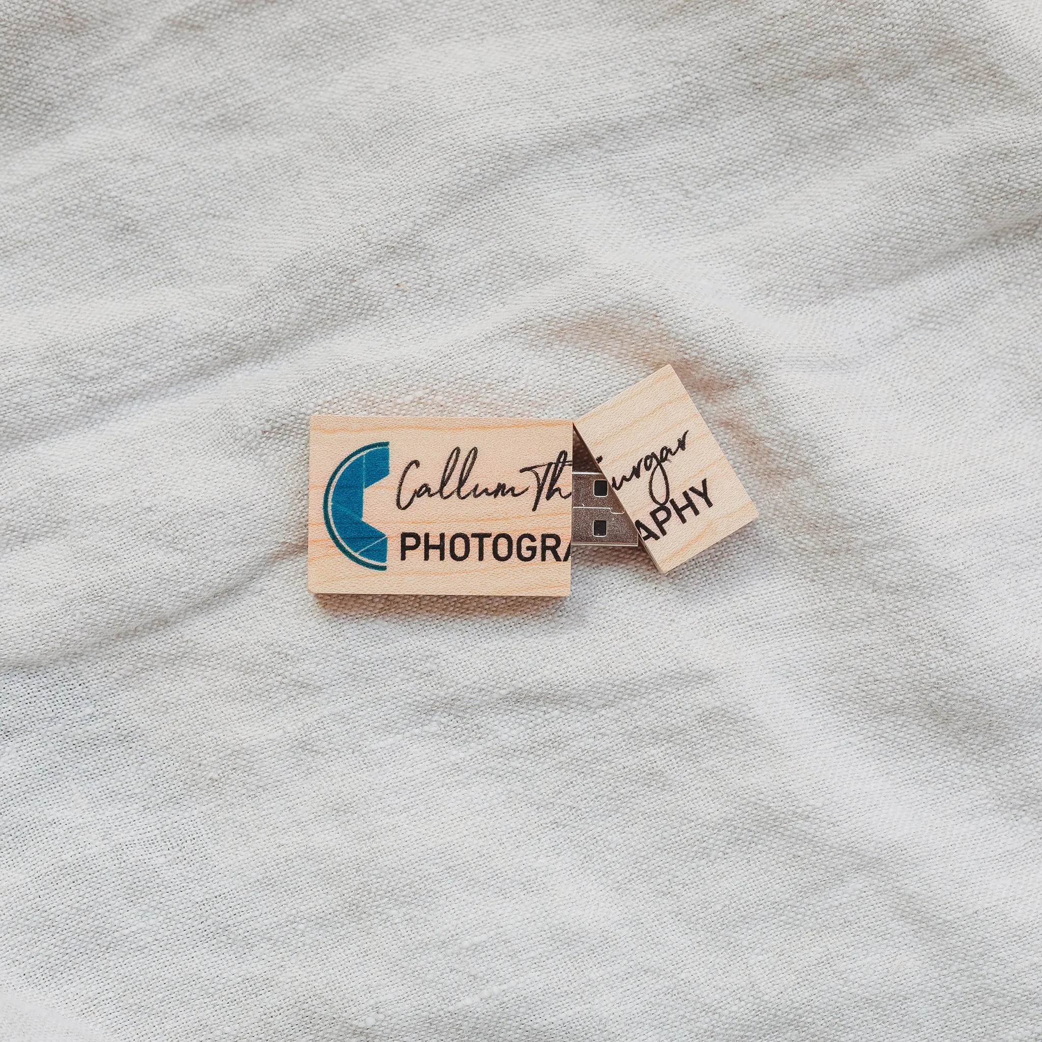 Wood USB - Rectangle - Printed