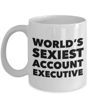 World's Sexiest Account Executive Mug Gift Ceramic Coffee Cup