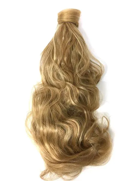 Wrap Around 100% Human Hair Ponytail Bodywave 18"