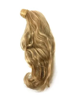 Wrap Around 100% Human Hair Ponytail Bodywave 18"