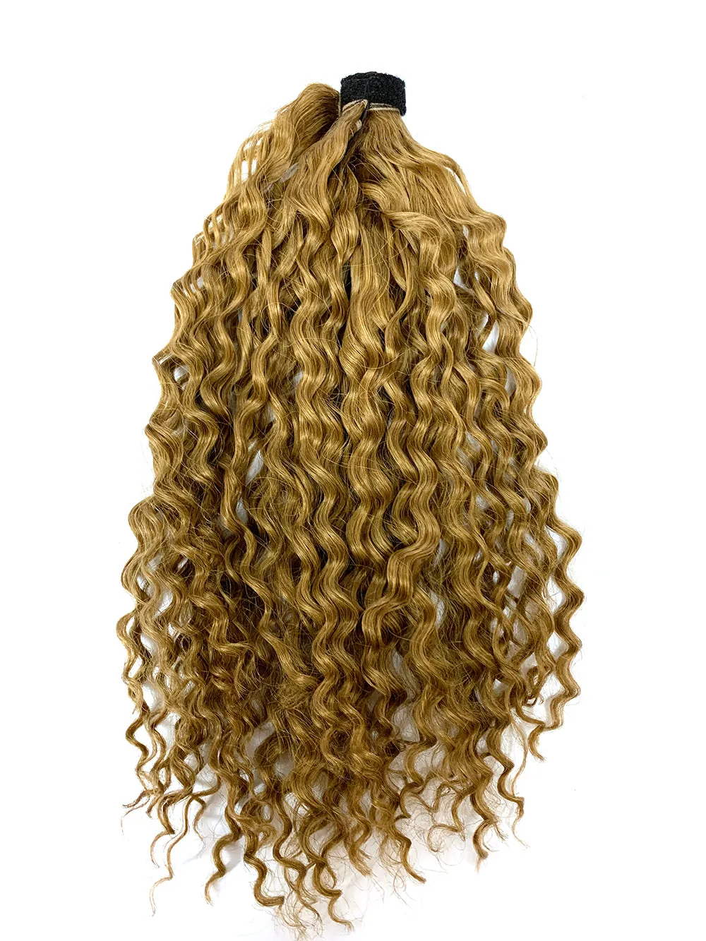 Wrap Around 100% Human Hair Ponytail in Deep Wave 22"