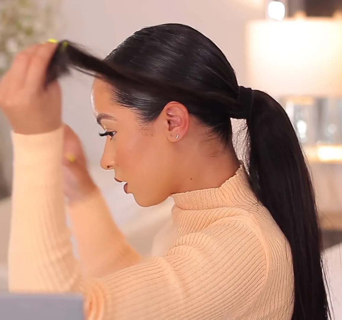 Wrap Around 100% Human Hair Ponytail in Straight 22"