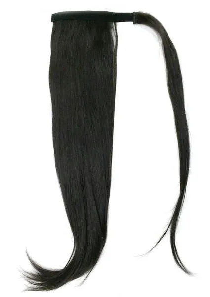 Wrap Around 100% Human Hair Ponytail in Straight 26"