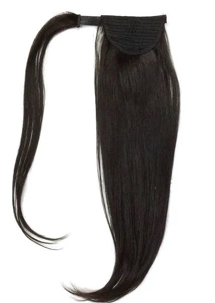 Wrap Around 100% Human Hair Ponytail in Straight 26"