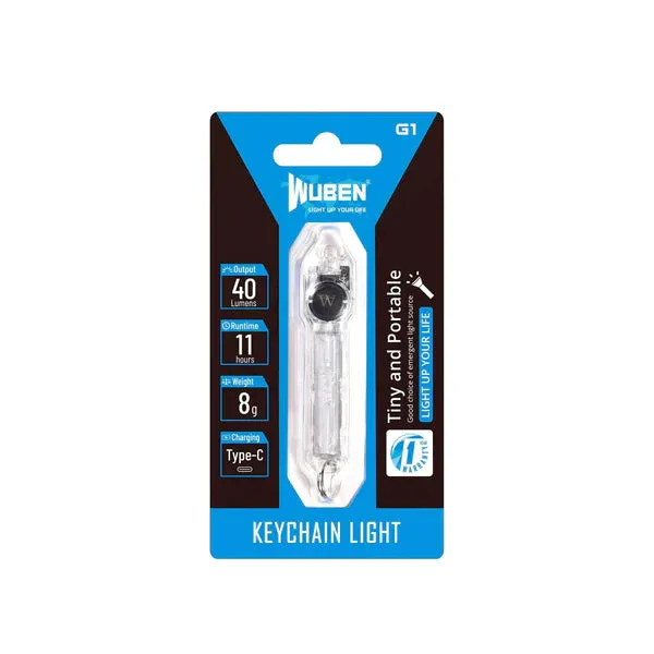 Wuben G1 Keychain Light Transparent