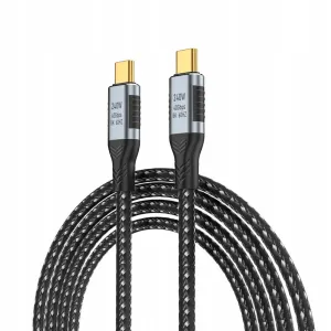 Wzmacniany Kabel USB-C do USB-C Phoneo - 40GBPS 240W 8K 48V 60Hz 5A - 50 cm