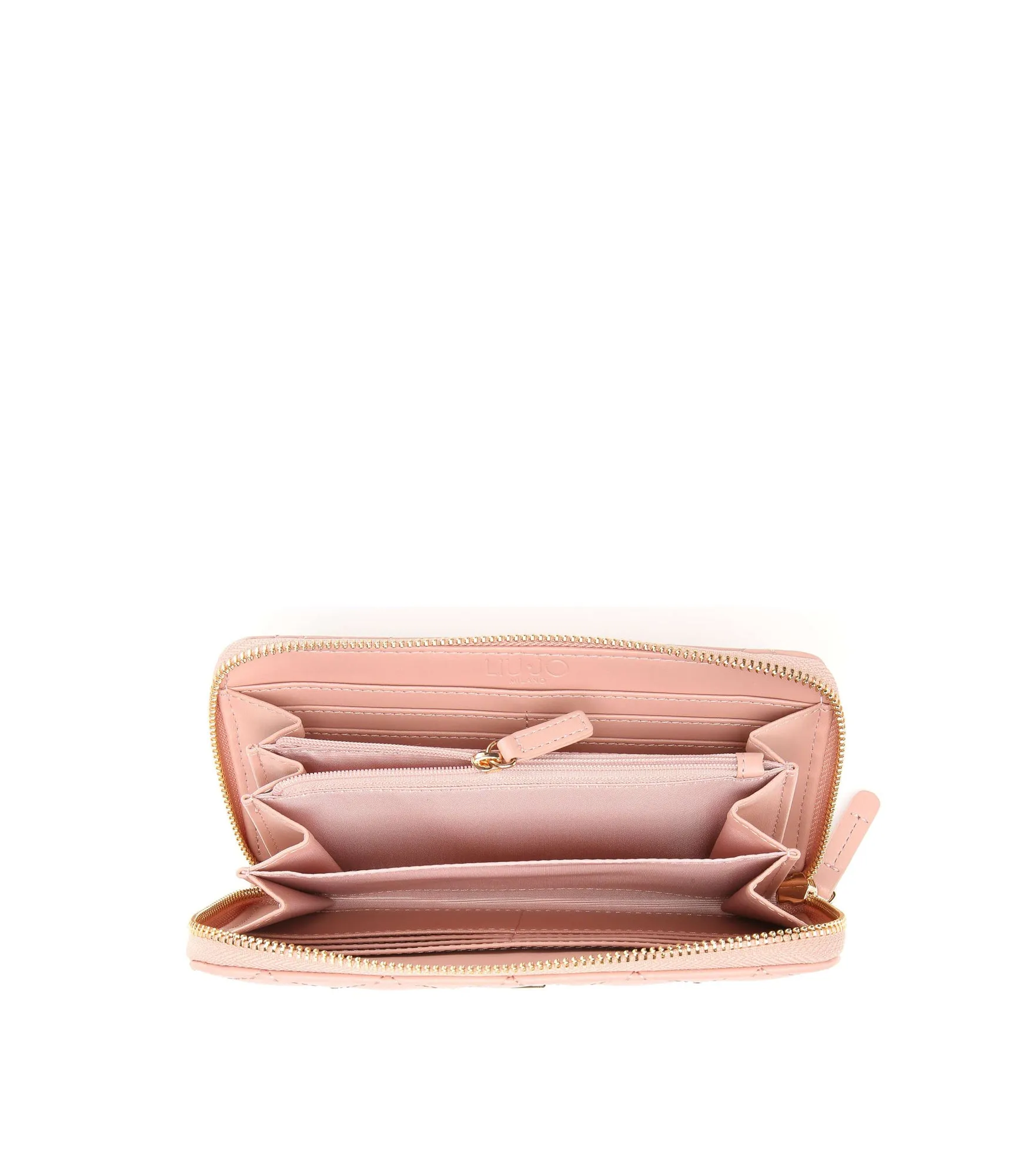 Xl Zip Around - Cameo Rose