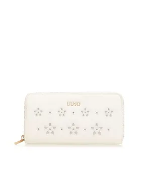 Xl Zip Around Liu Jo Bril - Bianco Lana