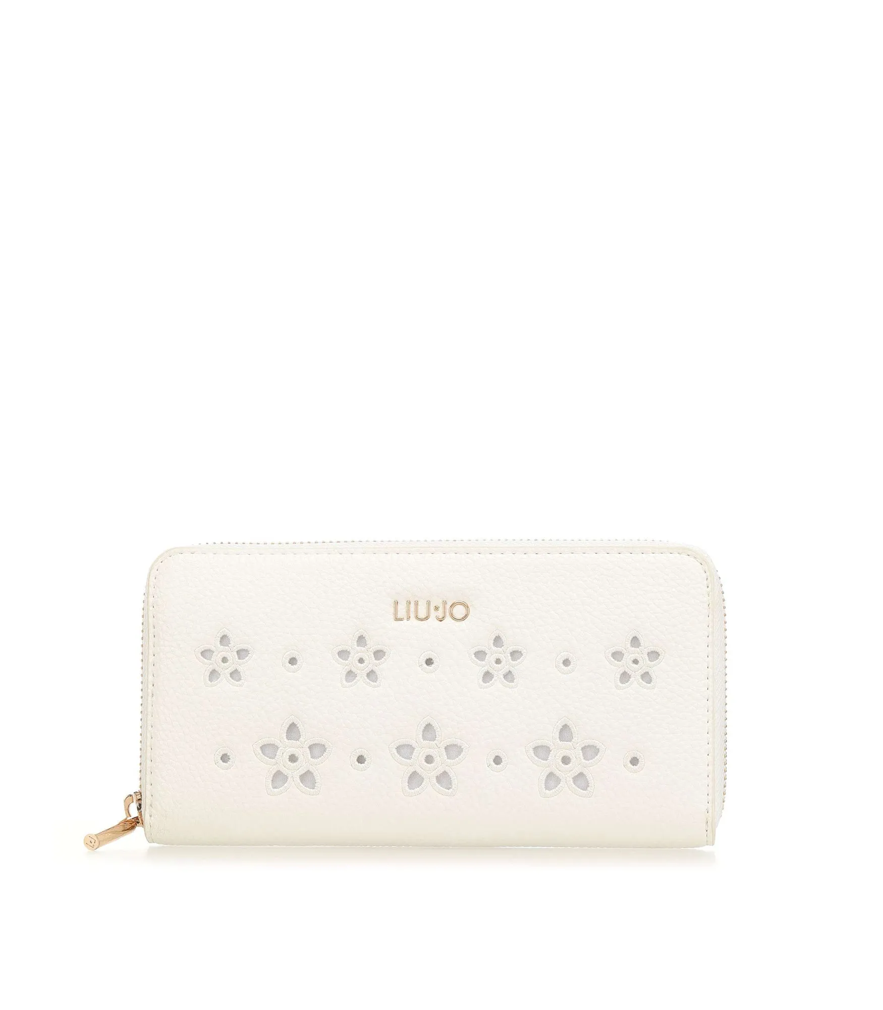 Xl Zip Around Liu Jo Bril - Bianco Lana