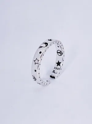 Y2K Doodle Ring - Slim