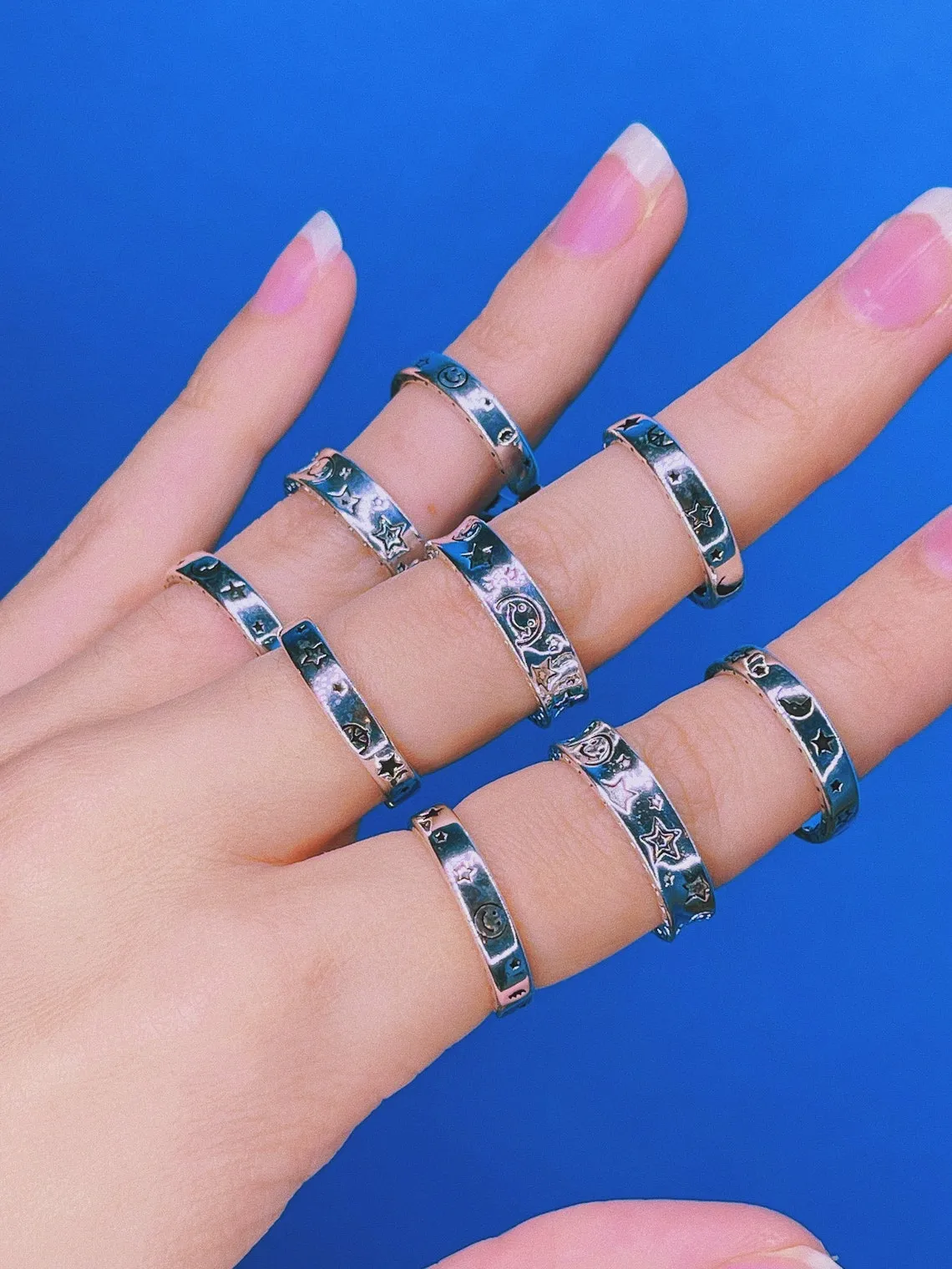 Y2K Doodle Ring - Slim