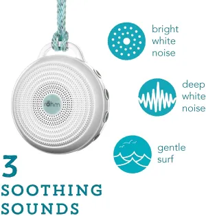 Yogasleep Portable Rechargeable White Noise Machine, great for Travel! 3 Soothing Natural sounds, great for all ages! Retails $45 