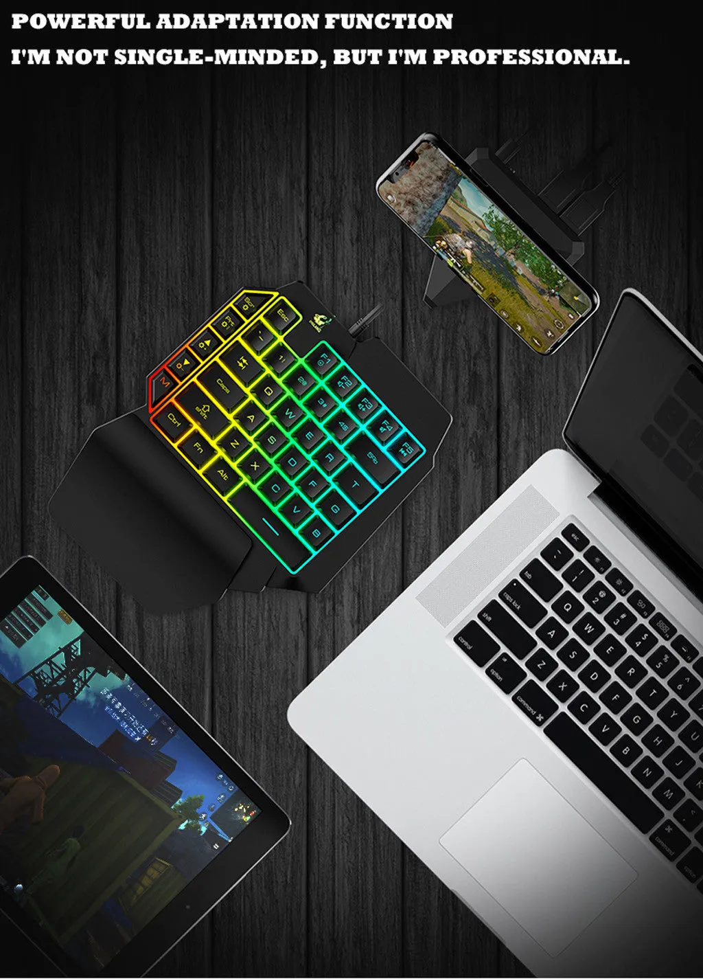 YZ Premiums | Gaming Keypad | PRO | RGB Color w/wire