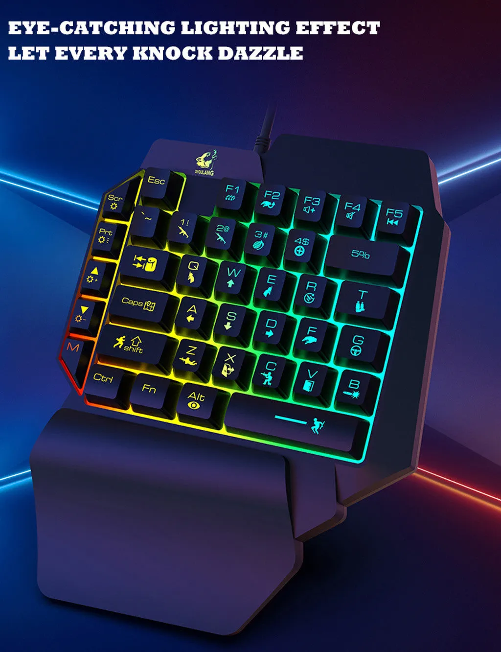 YZ Premiums | Gaming Keypad | PRO | RGB Color w/wire