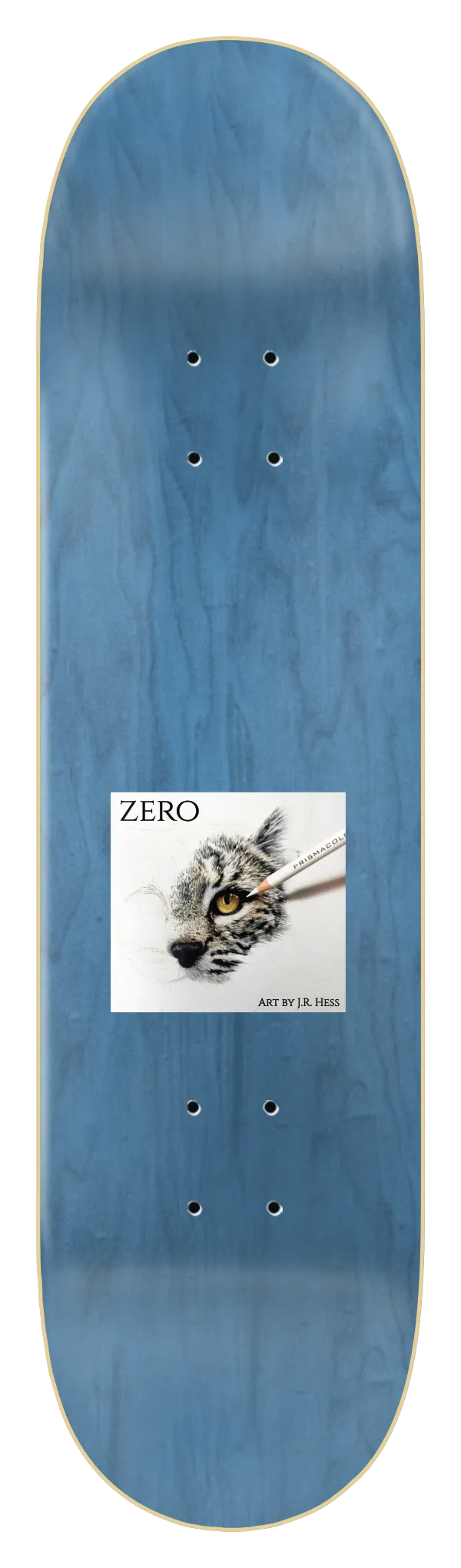 ZERO SANDOVAL BUFFALO 8.25" SKATEBOARD DECK